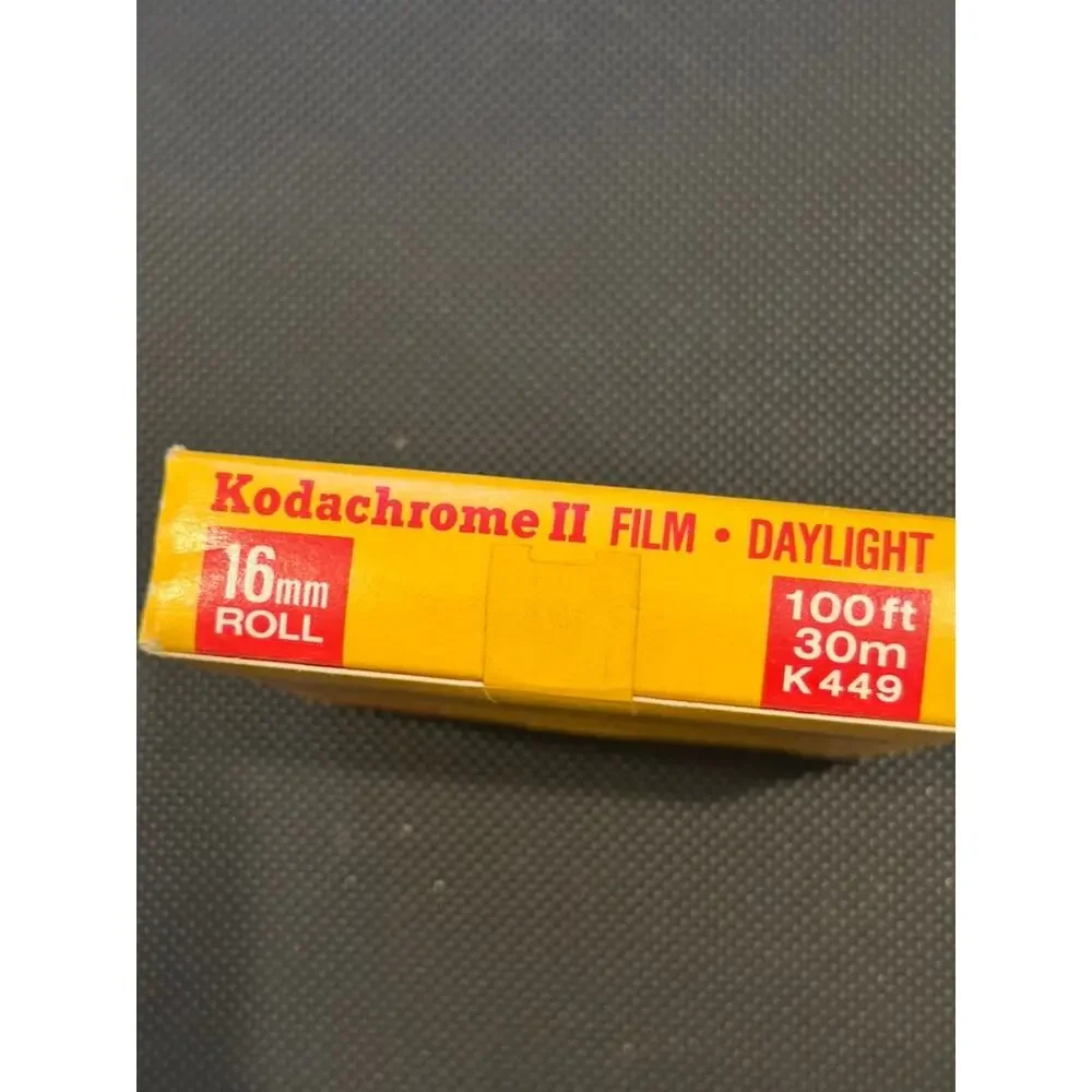 Vintage Kodak Kodachrome II 16 mm Movie Film – 100 ft Roll Expired February 1974